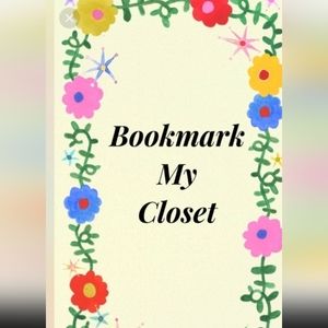 Bookmark my closet.
